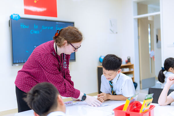 开学第一天,南通惠立学校
